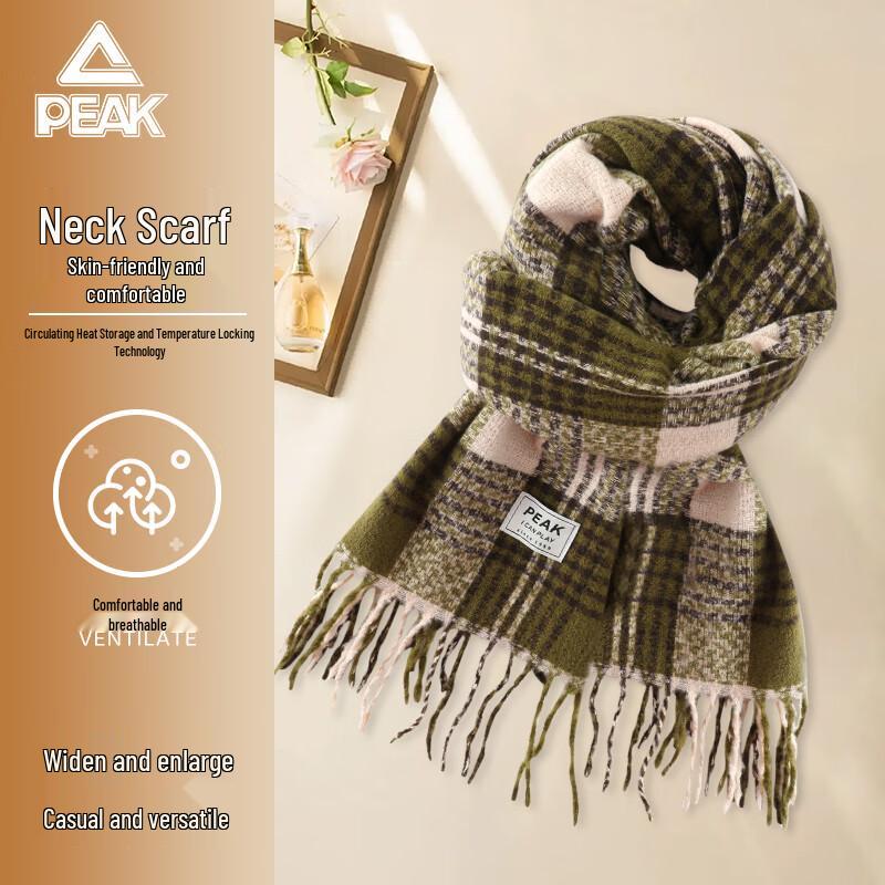 Unisex Korean Style Thickened Tassel Winter Scarf
