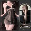 Sexy Underwear Sexy Pure Desire Wind Lace Woven Dream Tulle Perspective Suspender Bow Pleated Skirt