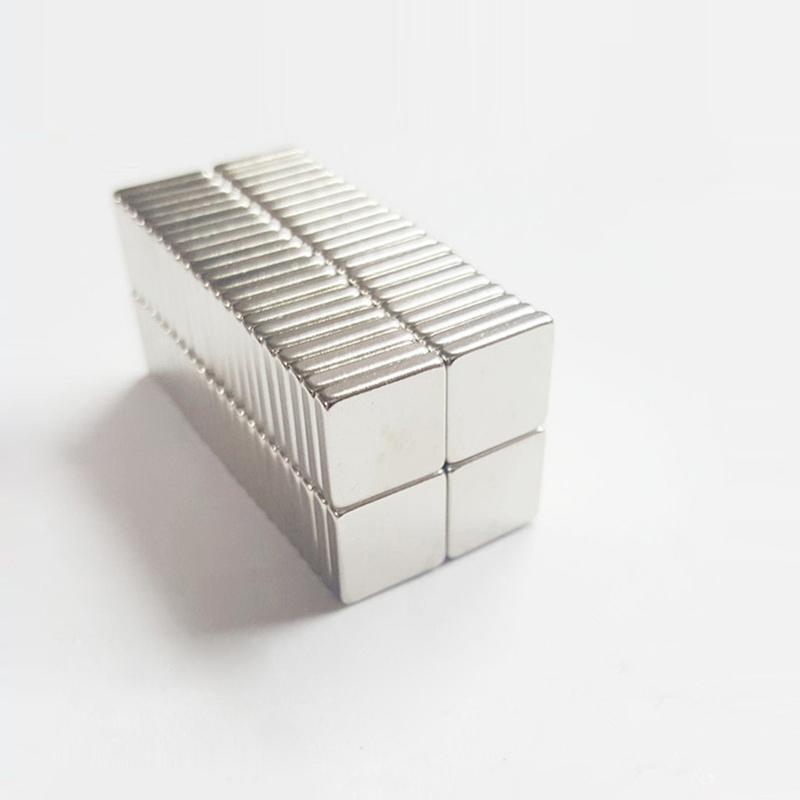 

50PCS 10x10x2mm Rectangular Magnet Super Strong Magnetic NdFeB Magnet Type A