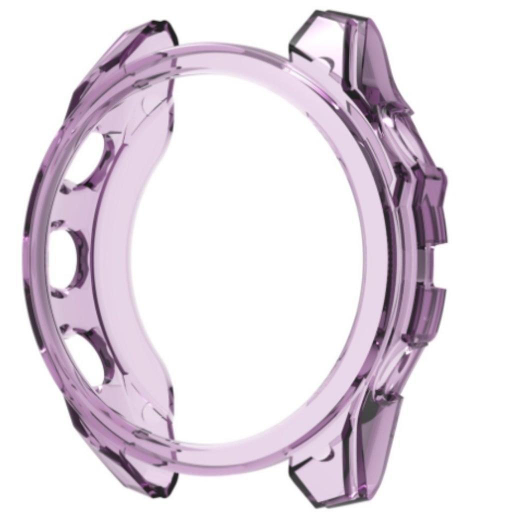 Etui til Garmin Fenix 8 43mm 47mm 51mm AMOLED SOLAR Mykt TPU-deksel Beskytter Anti-ripe Støtfanger Beskyttelsesetui Tilbehør