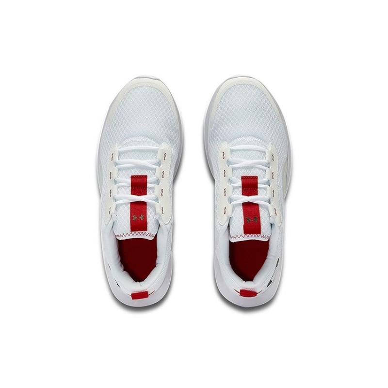 Under Armour Victory Fabric Synthetic Low Top Running Casual Shoes Men White 3023639-106