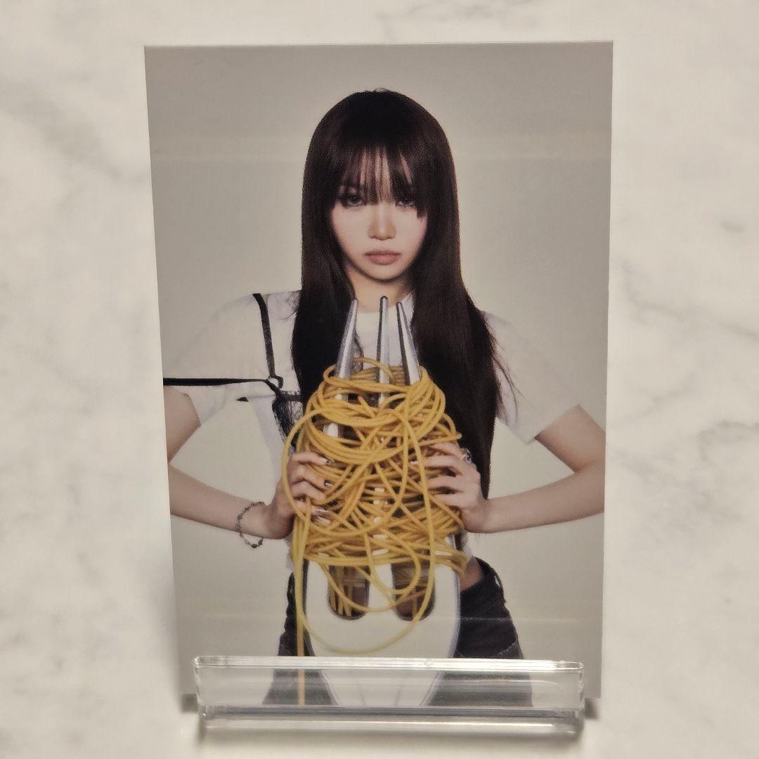 [USED] LE SSERAFIM SPAGHETTI MD Photocard Chaewon