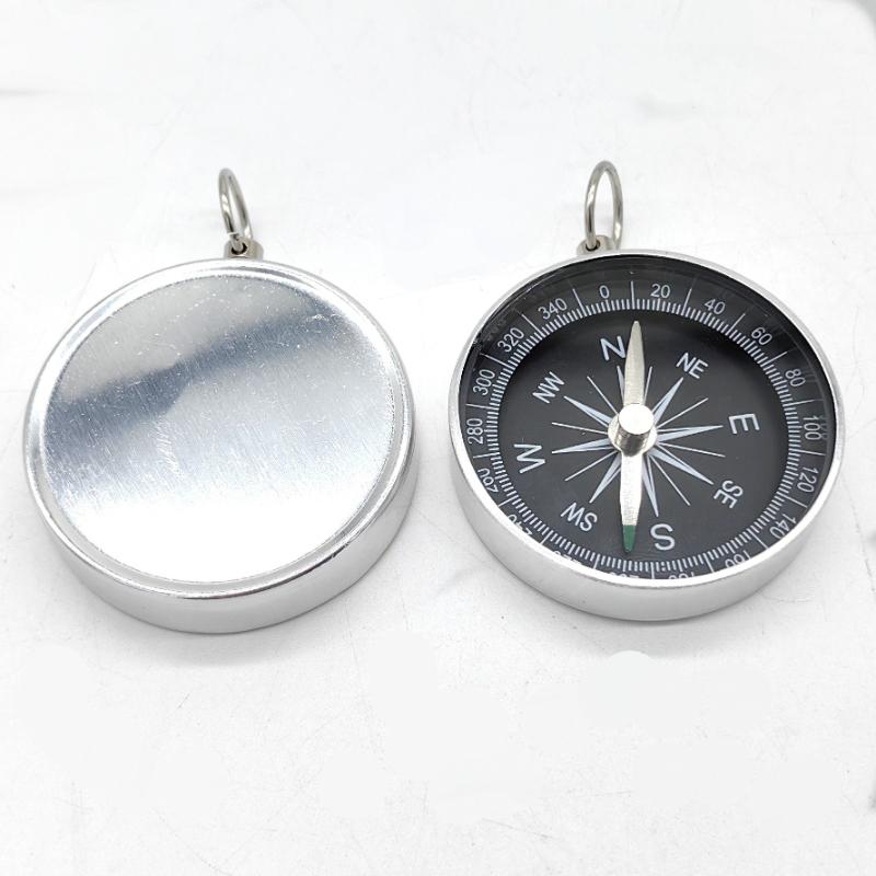 Tragbarer Outdoor Camping Wander Metall Aluminiumlegierung Kompass Wasserdicht Rostfrei Navigationskompass