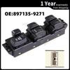 8971359271 Master Power Window Switch for Isuzu Rodeo 1998-2004 Front Left Driver Side Lifter Button Car Accessories 897135‑9271