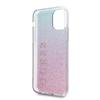 Guess Guhcn65Pcuglpbl Iphone 11 Pro Maxróżowo-Niebieski/Pink Blue Hard Case Glitter Gradient