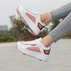 TUINANLE Small Four-wheel Walking Shoes Pink Teenager Sport Shoe Girls Kids Unisex Two Wheel Pulley Walking Shoes