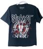 Slipknot Tour T Shirt Size M Black 2021 Tour Band Tee Double Sides With Cities Unisex T-Shirt