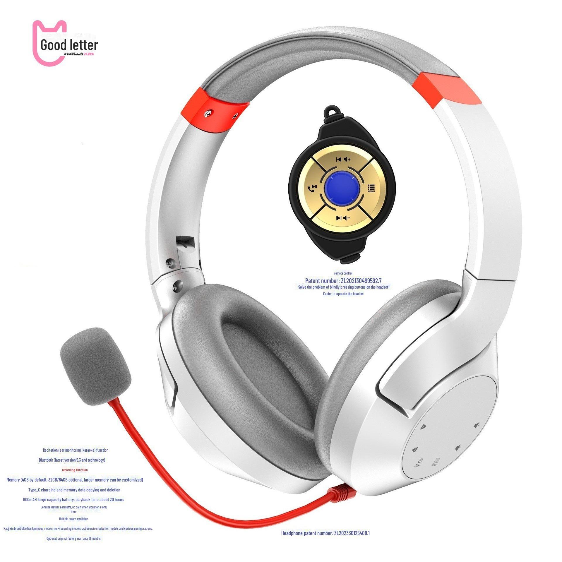 

Одобренные наушники Bluetooth ANC с активным шумоподавлением, записью TF и объемным звуком.