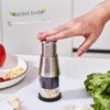 Multi-Function German Stainless Steel Garlic Press: Black Technology Manual Garlic Paste Tool