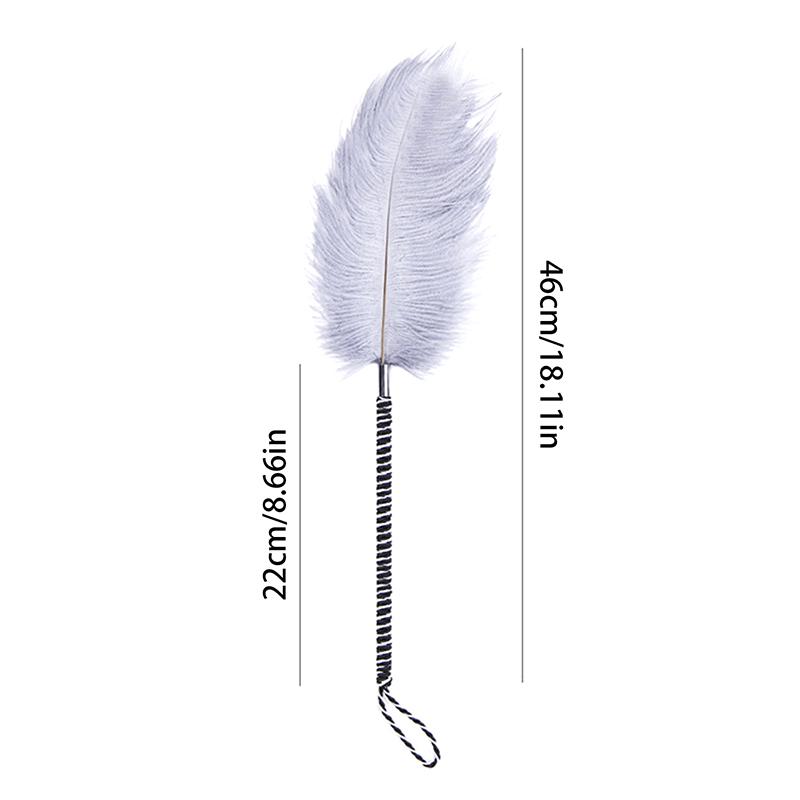 Flirting Clitoris Tickle Feather Erotic Whip Spanking Adult Sex Toys For Women Product Teasering Nipple Erotic Accessory