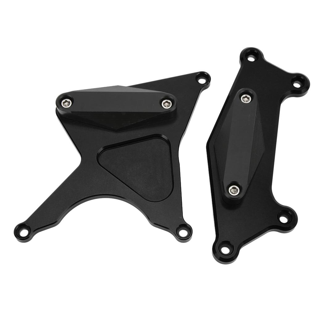 2pcs Motorcycle CNC Aluminium Alloy Gr Box Cover Engine Crash Guard Replacement for Kle650 20062020