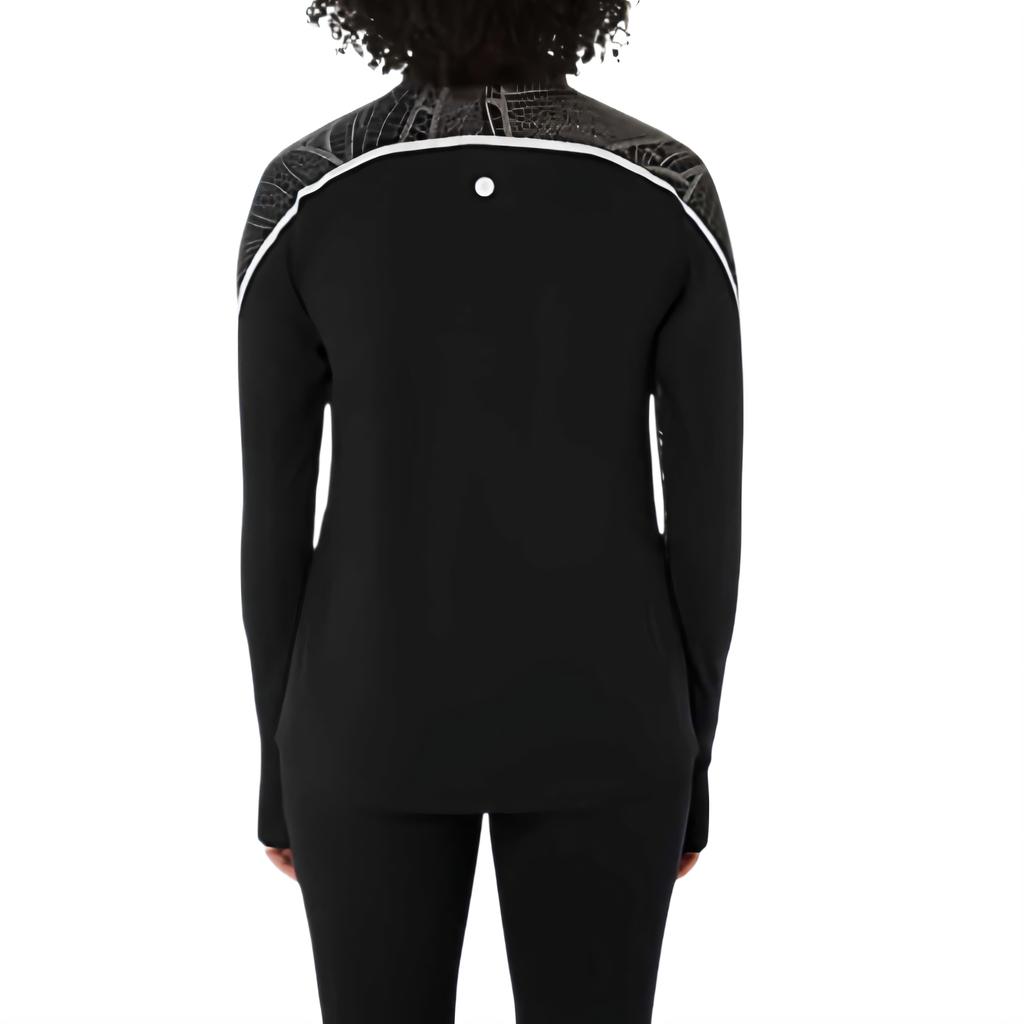 Men's ASICS LITE-SHOW Shirts Unisex Black Moderate
