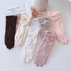 1 Pair Women Sunscreen Gloves Summer Spring Spandex Anti-Uv Short Driving Glove High Elastic Thin Etiquette Mittens