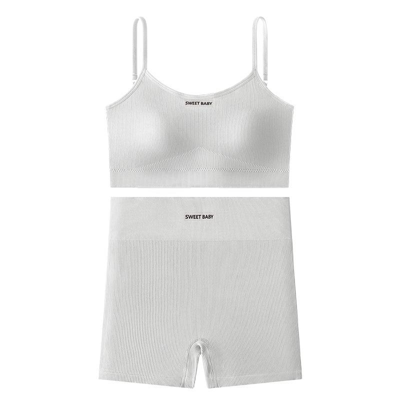 JYL Yoga Suit Graphene Underwear Set I Shape Back Butterfly Back