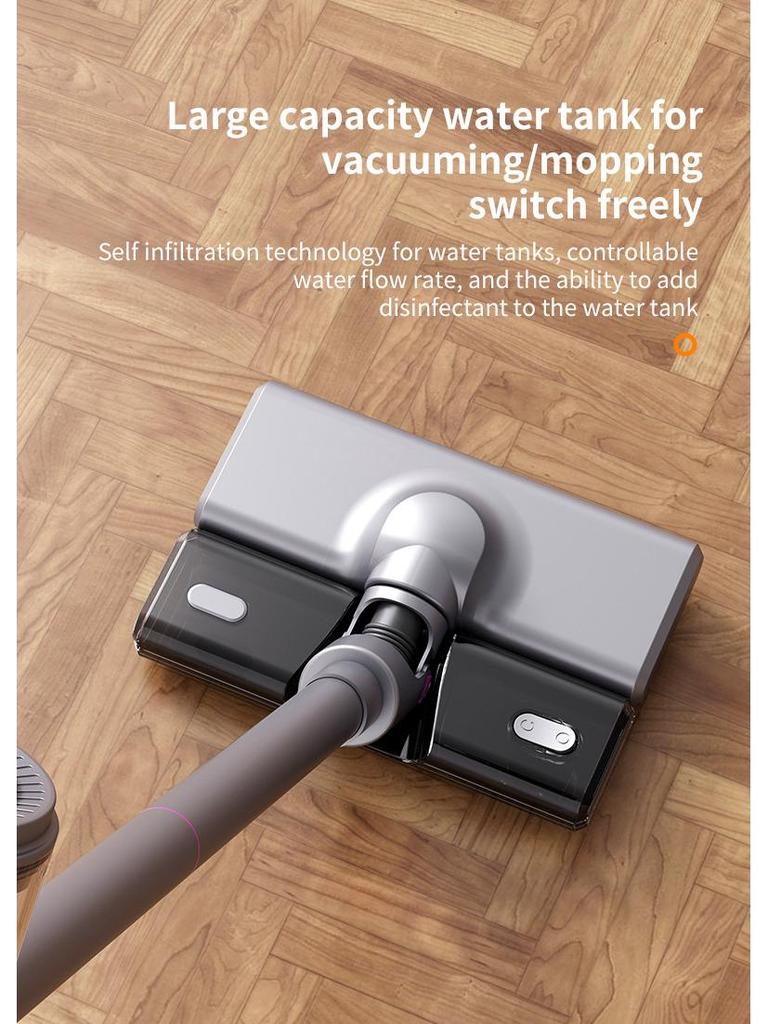 Portable Handheld Wireless Vacuum Cleaner with High-Efficiency Mite Removal and Powerful Suction for Home and Car Use