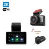 4G LTE 2K Dual Dash Cam, WiFi, GPS, Remote Monitor, Front and Rear, Night Vision