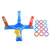 Pool Toss Rings Toy Inflatable Floating Pool Toss Rings Set for Swimming Water Games