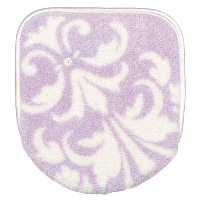 Senko NYNAS Grand Toilet Lid Cover with Adhesive Lavender with 36335 Sheet, Standard/Flush Type, Rhinestones,