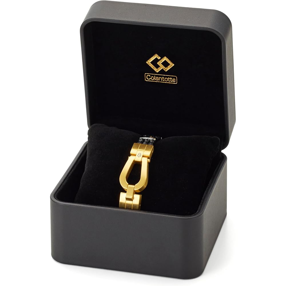Colantotte Theo Caro Co Magnetic Loop Bracelet Gold 19cm