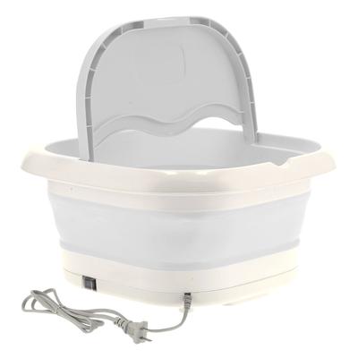 Baño de Pies Spa Masajeador Eléctrico Plegable Temperatura Constante Tina de Pedicura