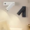A25F-LED Reading Light Eye Protection Wall Lamp 360° Rotatable Folding 5W Spotlight Anti-Glare For Hotel Study Bedroom Hall