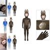 Bubble Mart Halloween Costume Cosplay Stage Performance Outfit For Teens