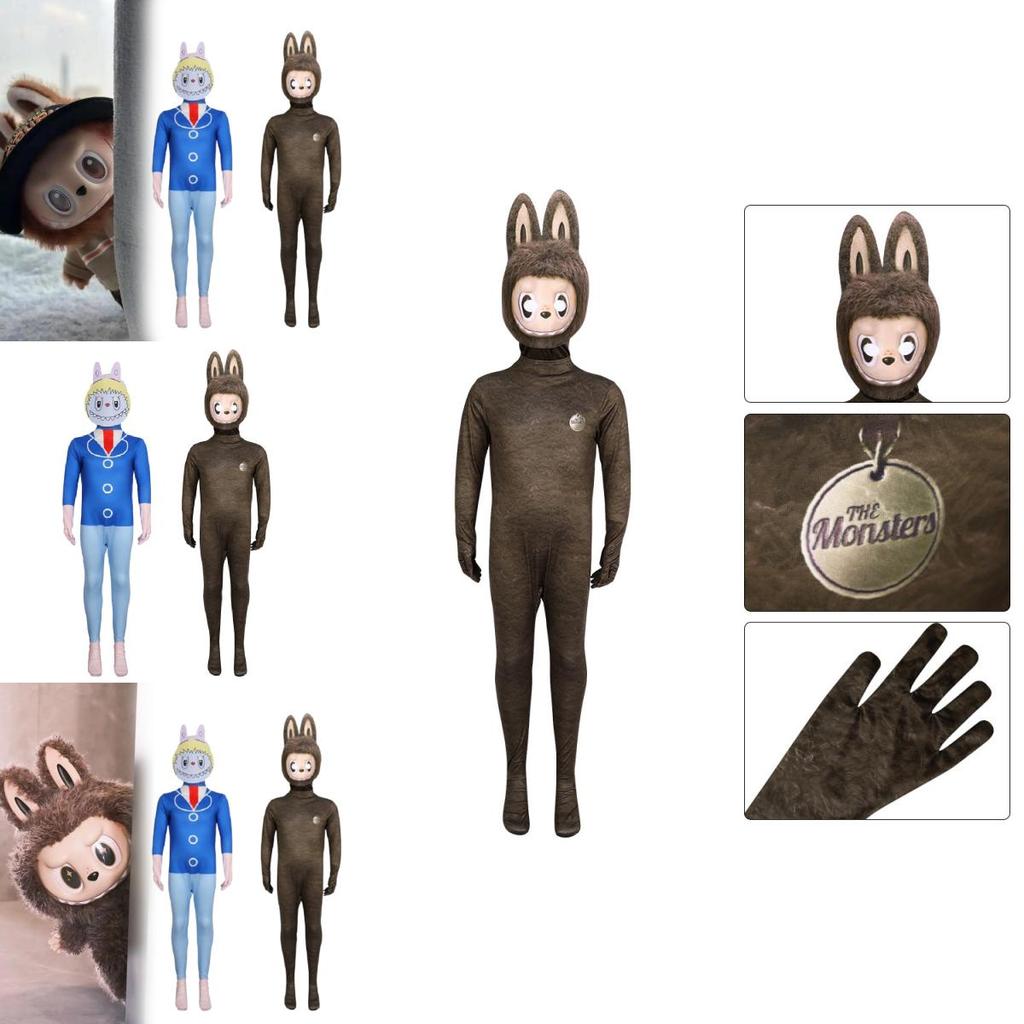 Bubble Mart Halloween Costume Cosplay Stage Performance Outfit For Teens