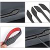 For Tesla Model 3 Y Noctilucent ABS Styling Decor Accessories modelY 2023 Carbon Fiber Car Door Handle Cover Protector