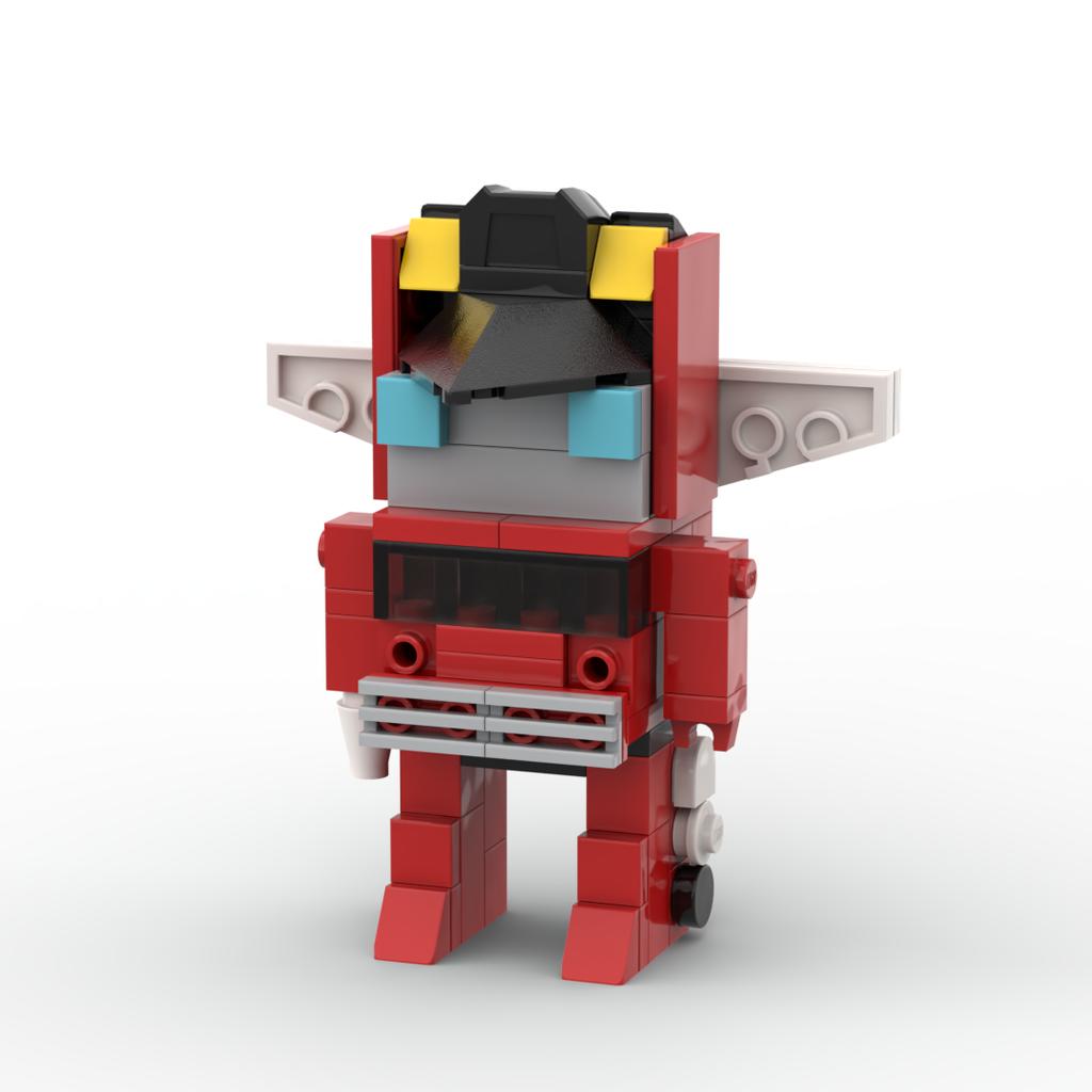 *Transform Auto Robot Brickheadz * Star Scream Jazz Prime DIY Enlighten MOC Block Brick set,Compatible With