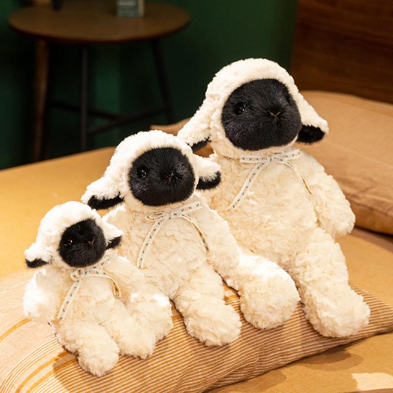 Toy Kids Plush Sheep Doll Soft Animal Toy Bedtime Comforter Gift Girls Children