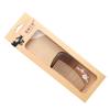 Mandarin Ducks Hand-Painted Peach Wood Hair Comb for Daily Use