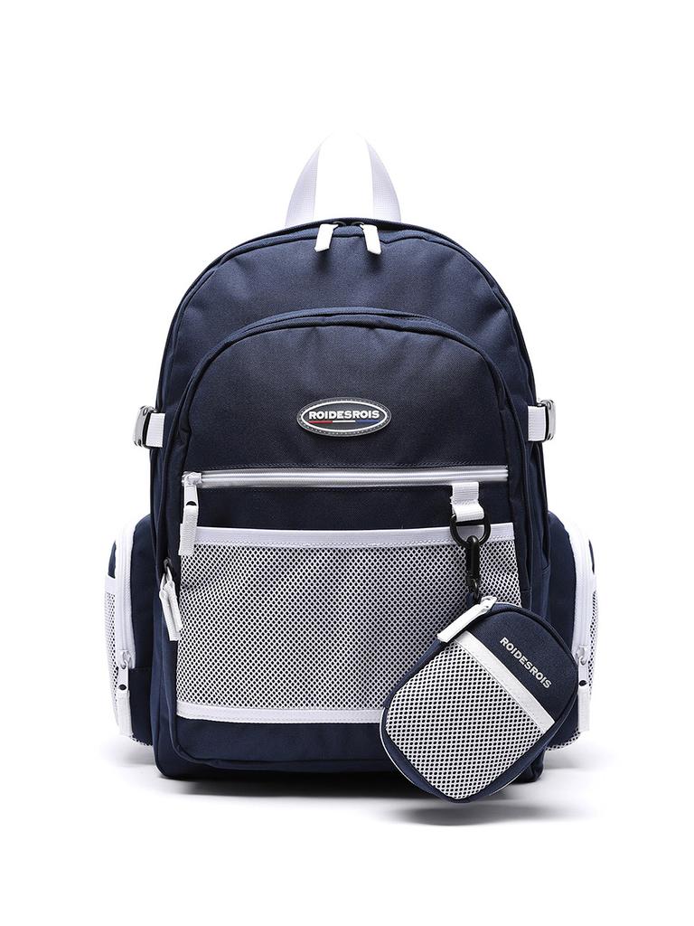 Roidesrois Plan B Circle 3D Pocket Mesh Backpack (Navy)