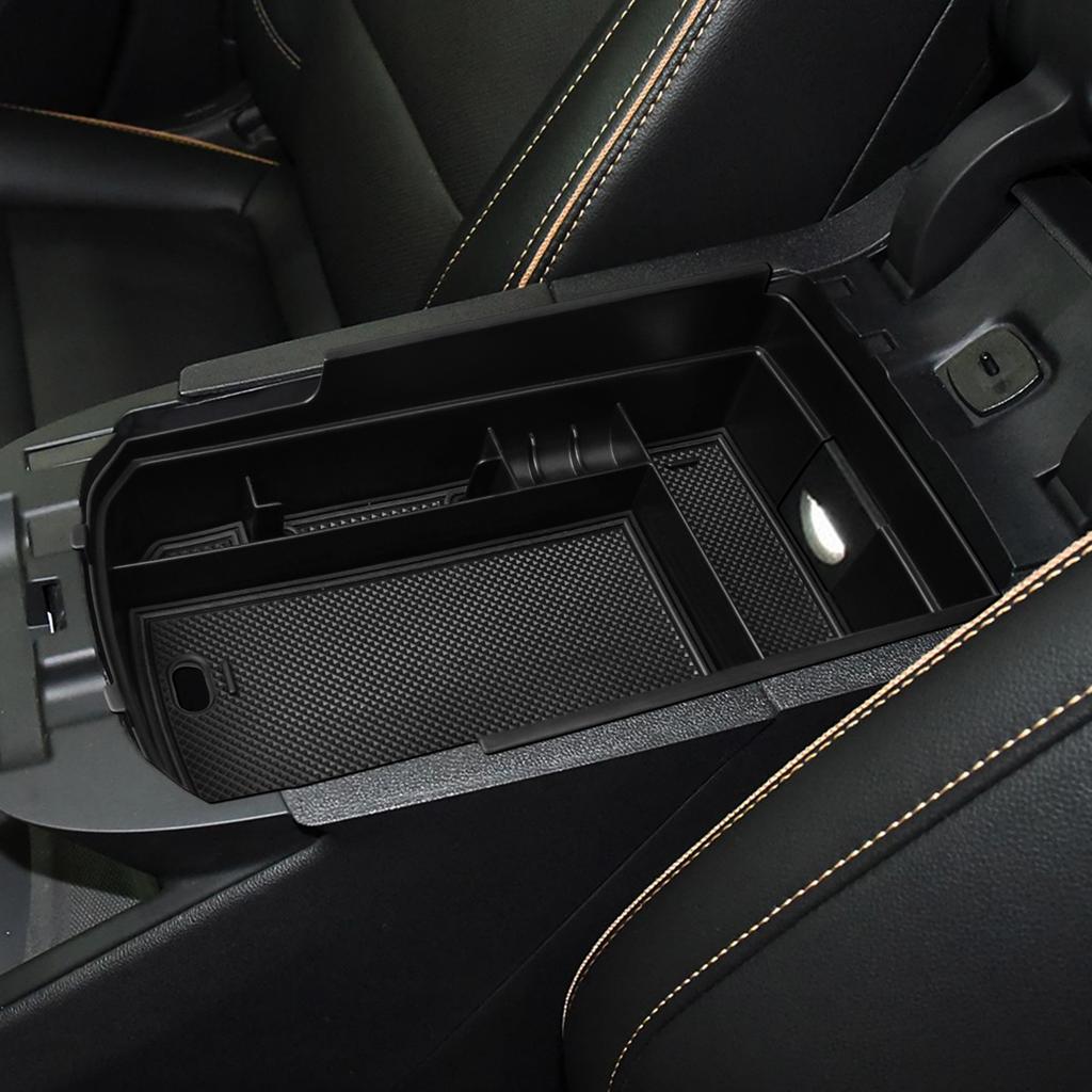 For GMC 2018-2025 Terrain Center Console Storage Box Armrest Secondary Car Organizer Storage Coin Holder Tray ABS Accessories