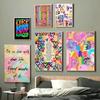 1pc Modern Be Kind and Love Always   Poster Paper Print Home Bedroom Entrance Bar Cafe Art Painting Decoration
