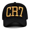 Cristiano Ronaldo Cr7 Baseballová čepice Pánská Dámská Ležérní Sportovní Klobouky Nastavitelná Výšivka Kost Cr7 Snapback Čepice