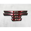 For MG ZS 2017 2018      2024 Door Sill Kick Scuff Plate Protector Guard Pedal Cover Car Styling Accessories