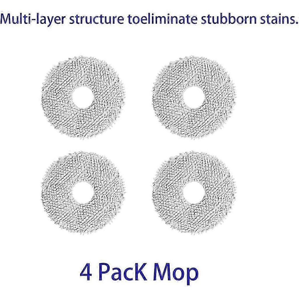 For L10S Ultra L10 Ultra Robot Vacuum Cleaner, Main Brush Side Brushes Hepa Filters Mop Pads Dust B