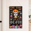 Day of The Dead Art Mexican Fabric Wall Fiesta