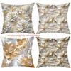Floral Patterned 2D Flat Printing Pillows for Home Decor Polyester pillowcase, sofa decorative cushion cov Headboard Pillow