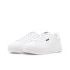 FILA Court Deluxe Fabric Synthetic Leather Versatile Street Skate Low Top Sneakers Women sneakers White T12W034304FWT