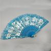 Handheld Ladies Lace Hand Fan Plastic Handle Spanish Fan Ornaments Dance Fan  Gift
