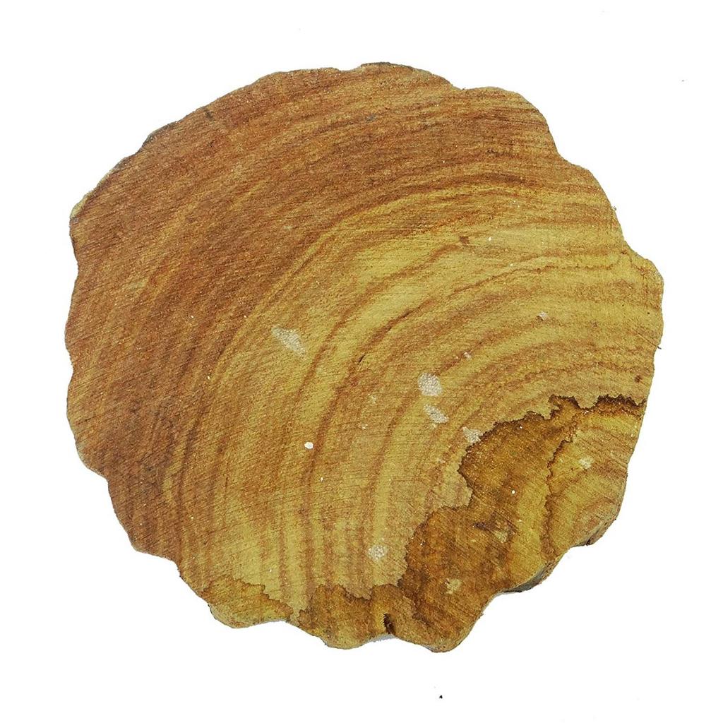 Indian Wood Stamps Decorative Blocks Brown Floral Handcarved Stamp