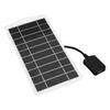 5W Monocrystalline Solar Panel USB Solar   Solar Phone   for Outdoor Camping Travel