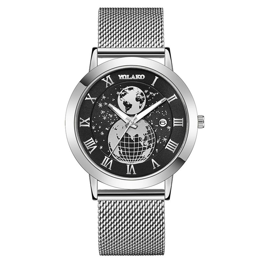 Men's Luminous Running Alarm Clock Watch