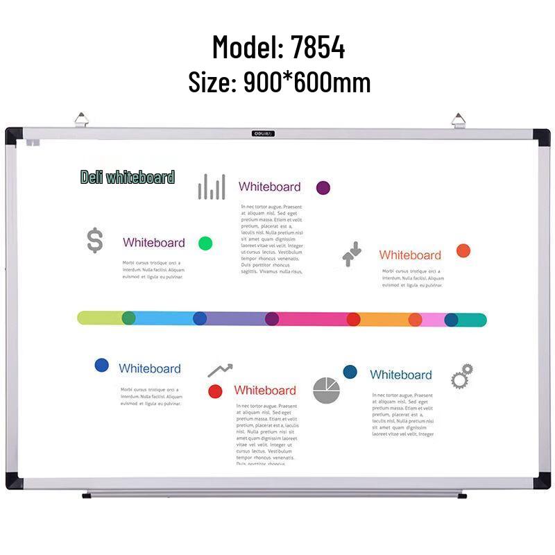 Deli 7854 Hanging Magnetic Whiteboard