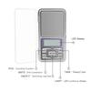 High Precision Mobile Scale Portable Jewelry Pocket Scale Accuracy Range 500G-0.01G with LCD Display