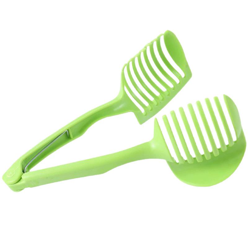 

1 шт. пластиковая кухонная ручная картофелерезка томатный резак инструмент для резки лимона кулинария кухонные принадлежности 18.5cm зелёный