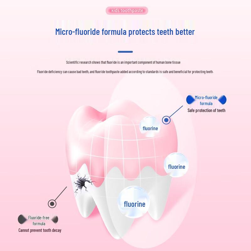 Avec Moi Low Fluoride Probiotic Kids Toothpaste
