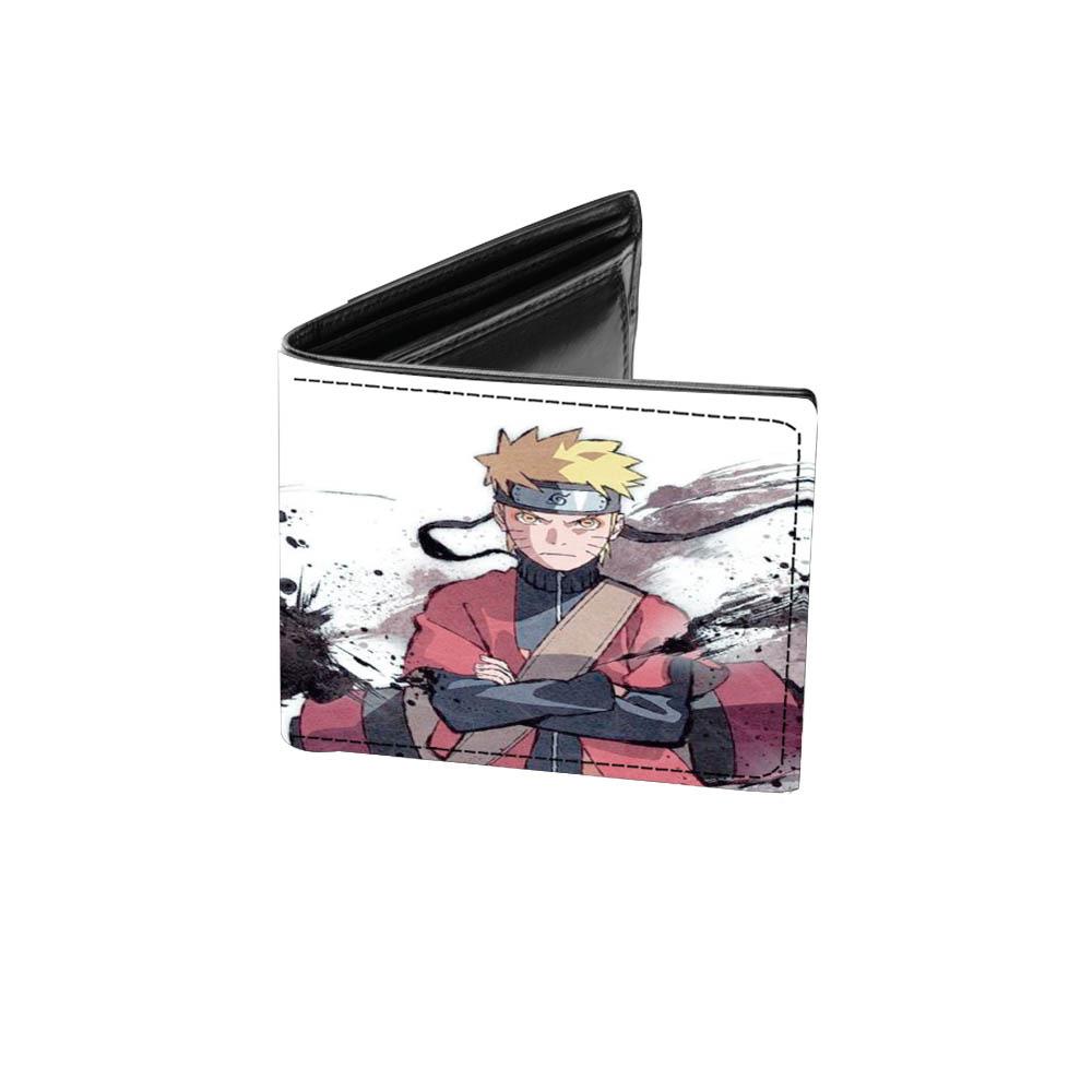 

Мультяшные аксессуары Наруто Мужская визитница ID-кошелек Мужской кошелек Кошелек для мелочи
