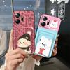 Graffiti protective Phone Case For infinix X6821/Zero20 Waterproof Cute Card sleeve Soft case Fashion Design Silicone